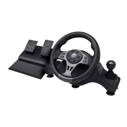 Trust GXT 289 Movi Set volante + pedali + leva del cambio - Compatibile con PC