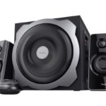 Trust Tytan Set di altoparlanti 2.1 USB 120 W - Subwoofer in legno - Telecomando - Ingresso jack da 3