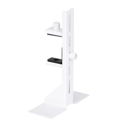 Abysm Supporto per scheda grafica GPU - Regolabile in altezza - Colore bianco