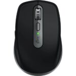 Logitech MX Anywhere 3s Mouse Bluetooth 8000 dpi - Multidispositivo - Personalizzazioni specifiche per macOS - 5 pulsanti - Uso per destrimani - Colore nero/grigio