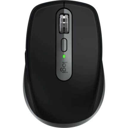 Logitech MX Anywhere 3s Mouse Bluetooth 8000 dpi - Multidispositivo - Personalizzazioni specifiche per macOS - 5 pulsanti - Uso per destrimani - Colore nero/grigio