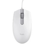 Trust TM101 Eco Mouse USB 1200 dpi - Realizzato con il 50% di plastica riciclata - 3 pulsanti - Utilizzo ambidestro - Cavo da 1