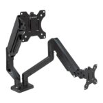 Unykach UK1479 Supporto da tavolo con braccio articolato per 2 monitor da 13"-32" - Girevole