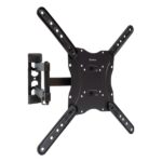 Unykach Supporto a parete estensibile per TV da 17"-55" - Inclinabile e girevole - Peso massimo 30 kg - VESA max 400x400 mm