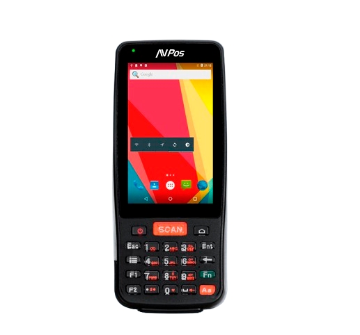 AVPos Capturador PDA DC41 4" QuadCore - 2GB - 16GB - WIFI BT NFC 4G - 4000mAh - Scanner di codici a barre 2D AVPos Capturador PDA DC41 4" QuadCore - 2GB - 16GB - WIFI BT NFC 4G - 4000mAh - Scanner di codici a barre 2D