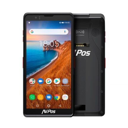 AVPos Capturador PDA DC60 6" OctaCore - 4GB - 64GB - WIFI BT NFC 4G  - 5000mAh - Scanner di codici a barre 2D - Custodia rinforzata
