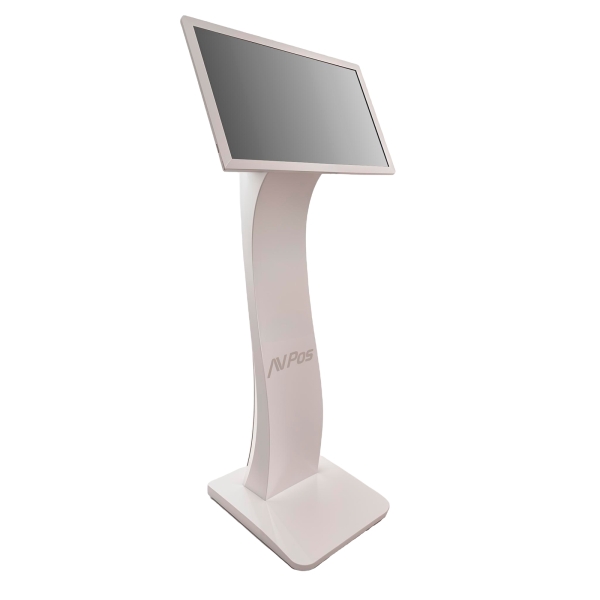 AVPos Display commerciale da pavimento 27" touchscreen - I3 - 8 GB - 256 GB - WIFI - Colore bianco AVPos Display commerciale da pavimento 27" touchscreen - I3 - 8 GB - 256 GB - WIFI - Colore bianco