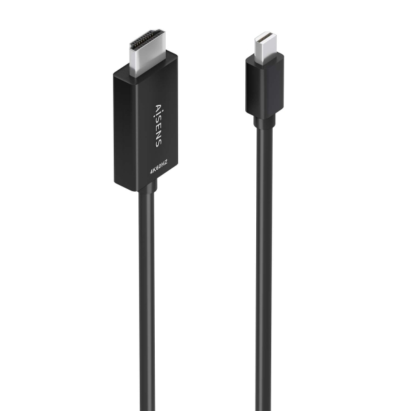 Cavo convertitore Aisens MINI DP a HDMI 4K@60HZ - MINI DP/M-HDMI/M - 3 Cavo convertitore Aisens MINI DP a HDMI 4K@60HZ - MINI DP/M-HDMI/M - 3