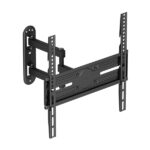Aisens Supporto ECO girevole - inclinabile e livellabile per monitor/TV 35 kg da 32-65 - Colore nero