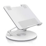 Aisens Supporto da tavolo girevole regolabile per laptop/tablet 7"-13" - Colore argento