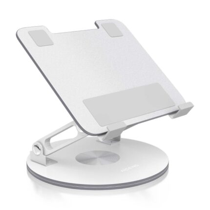Aisens Supporto da tavolo girevole regolabile per laptop/tablet 7"-13" - Colore argento