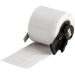 Brady M6-31-427 Nastro con 250 etichette originali in vinile avvolgenti e autolaminanti - Testo nero su sfondo bianco - Larghezza 25