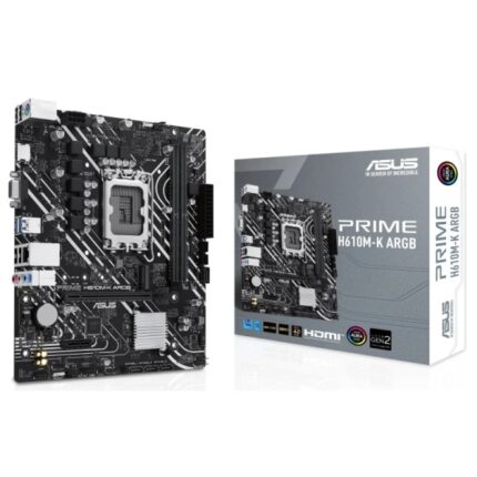 Asus Prime H610M-K ARGB Scheda madre Intel1700 2x DDR5 - HDMI