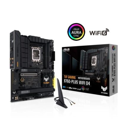 Asus TUF Gaming B760-PLUS WIFI D4 Scheda madre Intel PCIe 4.0