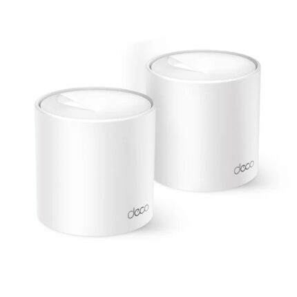 TP-Link Deco X10 Sistema WiFi Mesh AI a 2 unità WiFi 6 AX1500 Dual Band - Velocità fino a 1500 Mbps - 2 porte RJ-45