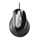 NGS Samsara Mouse ergonomico verticale Laser 3200 dpi - 5 pulsanti - Silenzioso - Colore nero - immagine 3