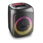NGS Wild Swag Go Altoparlante portatile 80W TWS Bluetooth 5.0 - Autonomia fino a 10 ore - USB e Aux In - Illuminazione LED - Colore nero