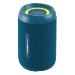 NGS Roller Furia 2 Tiny Altoparlante Bluetooth 20W TWS - Illuminazione LED - Autonomia fino a 7 ore - Resistente all'acqua IPX7 - Colore blu