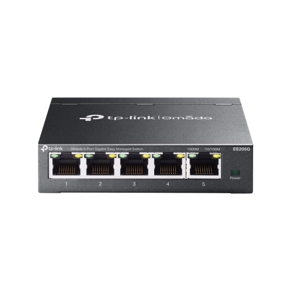 Switch gestito TP-Link Omada a 5 porte RJ45 Gigabit Ethernet Switch gestito TP-Link Omada a 5 porte RJ45 Gigabit Ethernet
