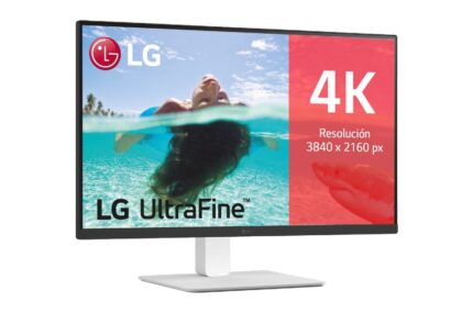 Monitor LED LG UltraFine 27" IPS UltraHD 4K HDR10 - 60Hz - Risposta 5ms - Angolo di visione 178º - 16:9 - HDMI