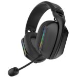 Coolsound Auricolari Gaming G12 Bluetooth - Wifi - Multipiattaforma - Colore Nero