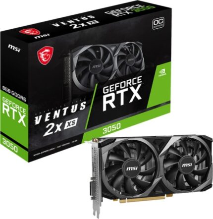 MSI GeForce RTX 3050 Scheda grafica VENTUS 2X XS OC 8GB GDDR6