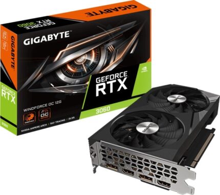 Gigabyte GeForce RTX 3060 Scheda grafica WINDFORCE OC 12GB GDDR6