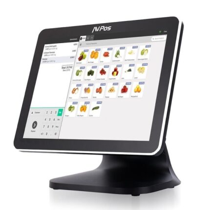 AVPos POS K5000 Alluminio 15 Touchscreen - N100 - 8 GB di memoria - SSD 128 GB - VGA