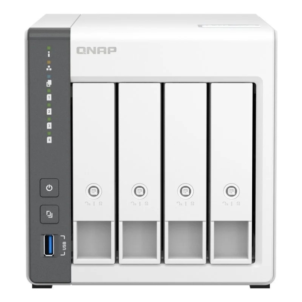 QNAP TS-433 NAS Torre Processore ARM Cortex-A55 - Memoria 4 GB - 4 alloggiamenti 2 QNAP TS-433 NAS Torre Processore ARM Cortex-A55 - Memoria 4 GB - 4 alloggiamenti 2
