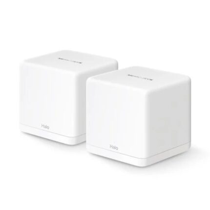 Mercusys H60X Sistema Wi-Fi 6 Mesh AX1500 Dual Band - 2 unità Halo - Copertura fino a 350 m² - Colore bianco