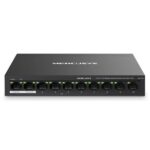 Mercusys Switch 10 porte RJ45 10/100Mbps - 8 porte PoE - Lungo raggio fino a 250 m in modalità estesa - Custodia in metallo