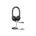 Jabra Evolve2 30 MS  Cuffie con microfono USB - Cancellazione del rumore - Archetto regolabile - Comandi sulle cuffie - Cavo da 1
