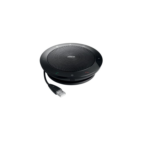 Jabra Speak 510 UC Altoparlante USB/Bluetooth 3.0 per conferenze telefoniche - Microfono omnidirezionale - Autonomia fino a 15 ore - Colore nero Jabra Speak 510 UC Altoparlante USB/Bluetooth 3.0 per conferenze telefoniche - Microfono omnidirezionale - Autonomia fino a 15 ore - Colore nero
