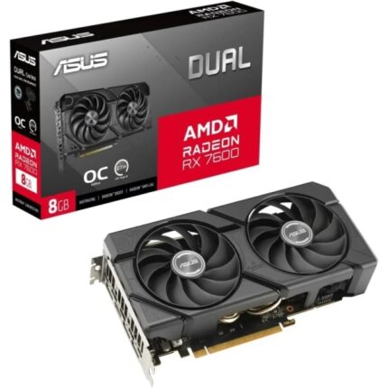 Asus Dual Radeon RX 7600 EVO OC Edition Scheda grafica 8 GB GDDR6