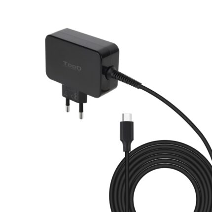 Tooq Caricabatterie portatile GaN USB-C/PD 45W - Cavo da 1