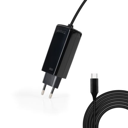 Tooq Caricabatterie portatile GaN USB-C/PD 100W - Cavo da 1