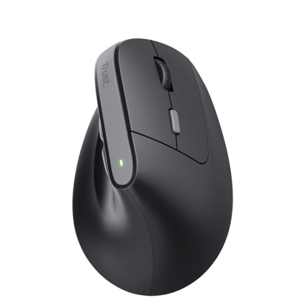 Trust Mouse wireless USB - Design ergonomico - Indicatori LED - 6 pulsanti - Colore nero Trust Mouse wireless USB - Design ergonomico - Indicatori LED - 6 pulsanti - Colore nero