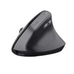 Trust Bayo II Mouse wireless USB - Tecnologia Silent Click - 6 pulsanti - Ricaricabile tramite USB-C - Colore nero