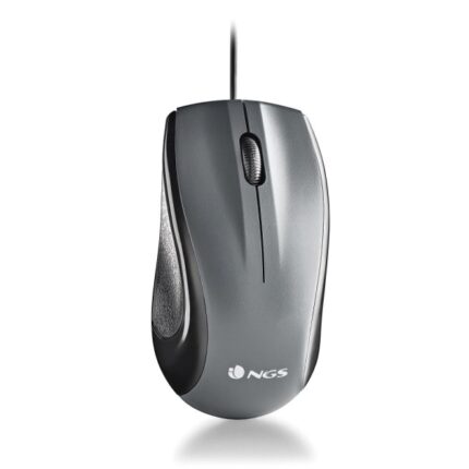 NGS Musk Mouse USB 1200 dpi - Laser - 3 pulsanti - Utilizzo ambidestro - Colore nero