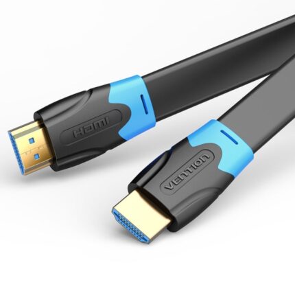 Cavo piatto HDMI maschio-maschio HDMI 2.0 4K Vention - 1 m - Colore nero