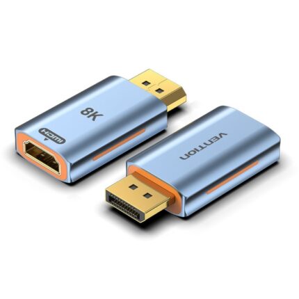 Vention Adattatore Displayport 1.4 8K maschio a HDMI 2.1 8K femmina - Colore blu