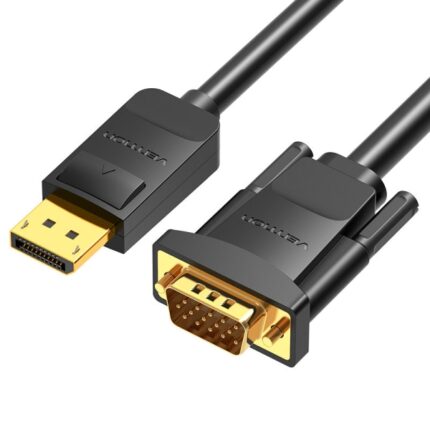 Cavo Vention DisplayPort maschio a VGA maschio - 5 m - Colore nero