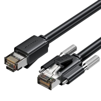 Vention Cavo di rete SFTP RJ45 Cat.6 - 1 m - Industriale - Ultraflessibile - Colore nero