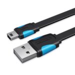 Cavo USB 2.0 maschio a mini USB maschio Vention - 2 m - Piatto - Colore nero
