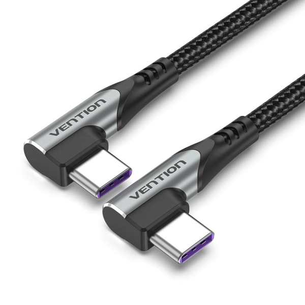 Cavo Vention da USB-C 2.0 a USB-C 2.0 5A 100W - 0 Cavo Vention da USB-C 2.0 a USB-C 2.0 5A 100W - 0