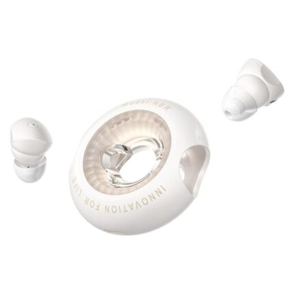 Vention Tiny T17 Auricolari Bluetooth 5.3 con custodia di ricarica - True Wireless - 6 ore di autonomia - LED - Colore beige