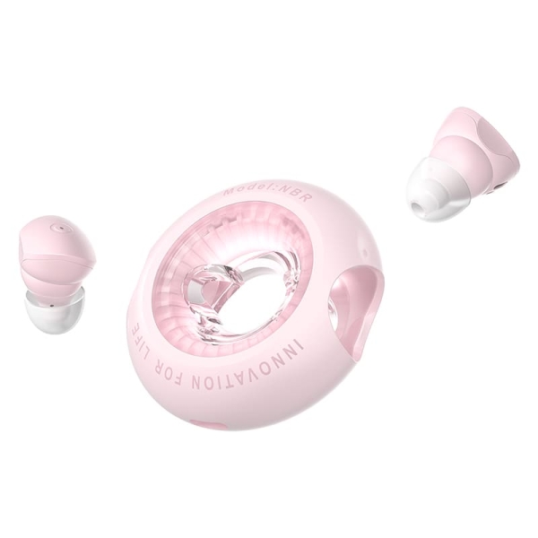 Vention Tiny T17 Auricolari Bluetooth 5.3 con custodia di ricarica - True Wireless - 6 ore di autonomia - LED - Colore rosa Vention Tiny T17 Auricolari Bluetooth 5.3 con custodia di ricarica - True Wireless - 6 ore di autonomia - LED - Colore rosa