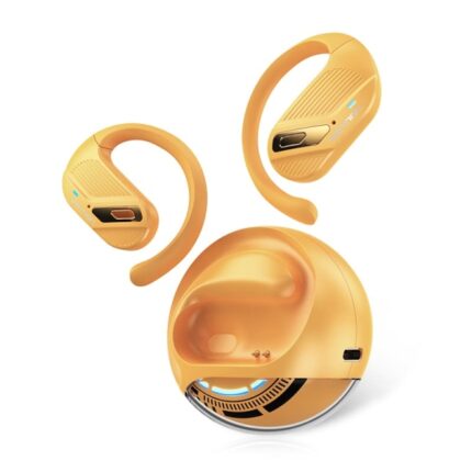Vention OpenBeat O12 Auricolari Bluetooth 5.4 con custodia di ricarica - True Wireless - Open Ear - 7 ore di autonomia - Colore arancione