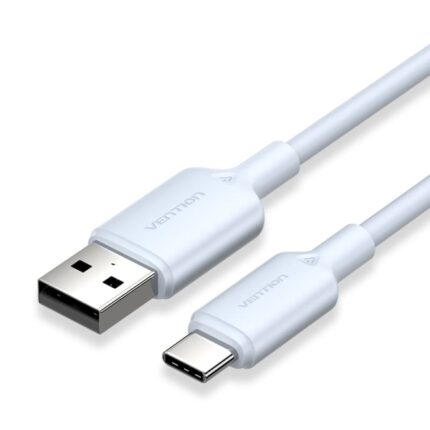 Cavo Vention da USB-C a USB-A 3A 60W - 2 m - intrecciato - colore blu