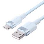 Cavo Vention da USB-C 2.0 a USB-A 3A 60W - 1 m - intrecciato - colore blu